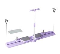 Ski Machine, Split Leg Trainer, Body Slimming Equipment, Adjustable Resistance Sailplane, Low Effect Full Motion, Ideal for Indoor Cardio, Pilates, Rehab, Apartment Workouts 59.06x5.91x5.51 inches