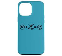 Ski Makes Happy Funny Skiing Lover Winter Sport Fan Coque pour iPhone 13 Pro Max