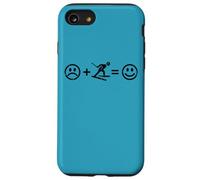 Ski Makes Happy Funny Skiing Lover Winter Sport Fan Coque pour iPhone SE (2020) / 7/8