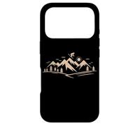 Ski Mountain Snow Skiing Retro Winter Vacation Coque pour iPhone 17 Pro