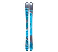 SKI RUSTLER 10 + FIXATIONS SALOMON N STRIVE 14 MN FLAME ORANGE D100