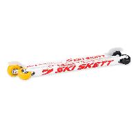 Pack ski roue." Ski Skett Elite Classic Tb 25 + Fixations - Mixte - Blanc / Rouge - taille Unique - modèle 2025