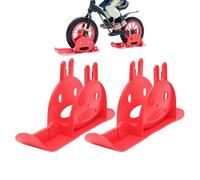 Ski Sled pour Cyclisme | 1 Paire Support Parking Ski Pour Scooter D'hiver | Accessoire Conversion Pour Golf Cart Walker Chemins - Parcours Aventure Routes Montagnes Parcs Toddler