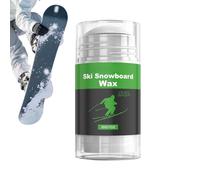 Ski Wax - 30g Outdoor Winter Cross-Country Supplies, 1 Piece Skiing Board Wax for Men, All Temperature Glide Paste with Spatula, Sport Gear, Friction Reducer for Beginners and Professionals