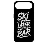 Ski You Later at The Bar Skieur Chalet Apres Ski Coque pour iPhone Air