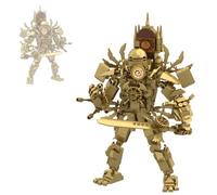 Skibidi Jeu de blocs de construction Titan Toilet ClockMan