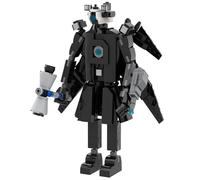 Skibidi Toilet Construction Toilette Titan Building Block Toys Jouets Enfants Fans Adultes Modèle Jeux Speakerman Caméraman Haut-Parleur Clockman TV Man Garçons Filles Figurines Briques Assembler C