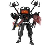 Skibidi Toilet Construction Toilette Titan Building Block Toys Jouets Enfants Fans Adultes Modèle Jeux Speakerman Caméraman Haut-Parleur Clockman TV Man Garçons Filles Figurines Briques Assembler B