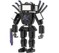 Skibidi Toilet Construction Toilette Titan Building Block Toys Jouets Enfants Fans Adultes Modèle Jeux Speakerman Caméraman Haut-Parleur Clockman TV Man Garçons Filles Figurines Briques Assembler E