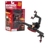 Figurine Skibidi Toilet Deluxe Detainer Astro de la Série 2 de Figurines Collectables, Animation Youtube, Merchandise Officiellement Licenciée Skibidi Toilet, Bleu Très Probablement