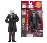 Skibidi Toilet Figurine de Caméraman de Luxe, Figurines de Collection, Produit sous Licence Officielle, Noir