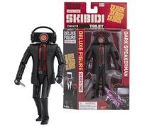 SKIBIDI Toilet Figurine de Luxe Speakerman, Figurines de Collection, Produit sous Licence Officielle, Noir