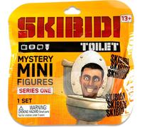 Skibidi Toilet Mystery Figures - Figurines à collectionner, articles de toilette Skibidi sous licence officielle, 24 figurines