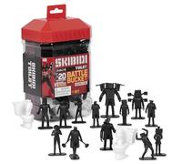Skibidi Toilet Seau de Combat, Figurines de Collection, Produit sous Licence Officielle
