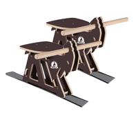 SkiBock PROFI Kit De Rénovation De 2 Schlitten Premium Neige Ski Rodel