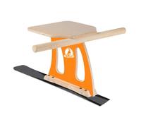 SkiBock RACE SkiRodel Kit Traîneau Bois Orange