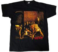 Skid Row Slave to The Grind 1991 Album T-Shirt Black