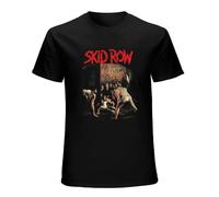 Skid Row Slave to The Grind '91 T-Shirt Mens Unisex Black Tees M