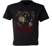 Skid Row T Shirt American Heavy Metal Band Retro Men 1989 Youth Gone Wild Black M