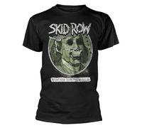 Skid Row 'Youth Gone Wild' Mens T-Shirt Short Sleeve Round Neck Clothing Black XL