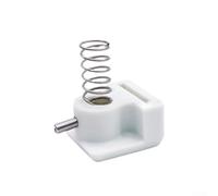 Skid Steer Kit de réparation d'arrêt de pédale pour 6563148 / 14J2512 / 6702430 - Base en plastique d'ingénierie résistante à l'usure, tige de guidage en métal et ressort