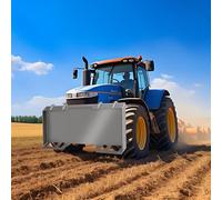 Skid Steer Plaque à dégagement rapide universelle pour tracteurs Kubota, 3 épaisseurs 1/4"/1/2"/3/8", acier doux 50, montage facile par vissage, soudage pour fourches, charrues, griffes, idéal pour Ho