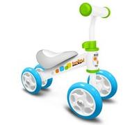 Stamp Premiere Draisienne Baby Walker Skids Control, JS123250, Bleu-Blanc Hauteur 40 cm - Longue