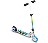 Skids Control Trottinette 2 roues Frein à pied pliable Blanc/Bleu