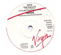 Skids - Skids Into The Valley 7" Virgin VS241 EX/VG 1979 picture sleeve
