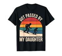 Skier Amusant avec Inscription « Got Passed by My Daughter » T-Shirt