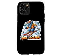 Skier Freak Adolescent Garçon Skier Amoureux Sports d'hiver Coque pour iPhone 11 Pro