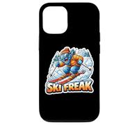 Skier Freak Adolescent Garçon Skier Amoureux Sports d'hiver Coque pour iPhone 12/12 Pro