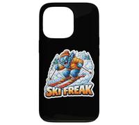 Skier Freak Adolescent Garçon Skier Amoureux Sports d'hiver Coque pour iPhone 13 Pro