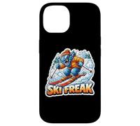Skier Freak Adolescent Garçon Skier Amoureux Sports d'hiver Coque pour iPhone 14