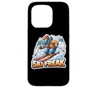 Skier Freak Adolescent Garçon Skier Amoureux Sports d'hiver Coque pour iPhone 15 Pro