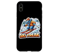 Skier Freak Adolescent Garçon Skier Amoureux Sports d'hiver Coque pour iPhone XS Max
