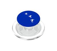 Skier Freestyle Cool Figures de Ski aériennes Cascades drôles PopSockets PopGrip pour MagSafe