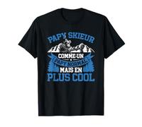 Skier Papy Skieur Un Papy Normal Mais En Plus Cool Ski T-Shirt