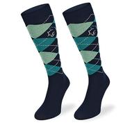 SKIETY Vêtements équestres Femme & Homme - Chaussettes Hautes - Chaussettes d'équitation equestre