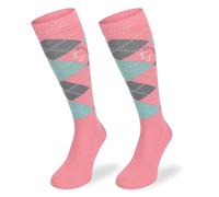 SKIETY Vêtements équestres Femme & Homme - Chaussettes Hautes Femme & Homme - Chaussettes Equitation Equestre Femme & Homme - Chaussettes Equitation Fille - Chaussettes Cheval Coton
