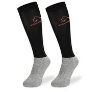 SKIETY Vêtements équestres Femme & Homme - Chaussettes Hautes Femme & Homme - Chaussettes Équitation Microfibre Femme & Homme - Chaussettes Équitation Fille