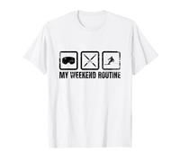 Skieur Routine du W nd Entraîneur de Ski T-Shirt