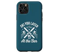 Skiez Vous Plus Tard au Lodge Bar Winter Ski Travel Design Coque pour iPhone 11 Pro