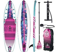 Skiffo Elle 10.4 Sup Board Stand Up Paddle Surf-Board Gonflable Pagaie Isup