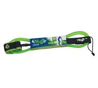 Skiffo Leash Droit Adulte Unisexe, Vert, 11' / 8mm