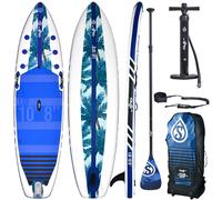 Skiffo LUI 10'8" SUP Stand-Up Paddle Board - pack premium comprenant pagaie, sac, pompe et aileron gonflable