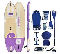 Skiffo Rivage 11' - Sup Gonflable 2-en-1 Kayak Complet - 335x86x15cm - Max 160 kg - Stable & Polyvalent - Design Unique