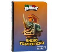 Skifidol Italian Brainrot Agenda scolaire 2026-2027, 12 mois, couverture rembourrée, 320 pages imprimées en couleur et graphiques Skifidol, format standard 13 x 17,8 cm
