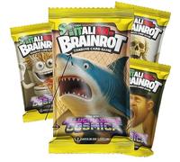 Skifidol Italian Brainrot Lot de 6 sachets avec 7 cartes chacune, 1 carte spéciale dans chaque paquet, les originaux, série Beta Hallucination Cosmique