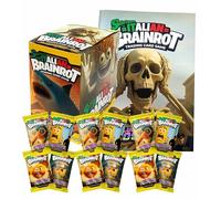 Skifidol Italian Brainrot Série Beta Hallucination Cosmique | Boîte de 12 sachets avec 7 cartes à collectionner et album de classeur | Jeu de cartes de trading